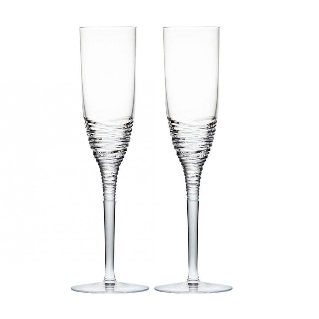 WEDGWOOD STRATA 2 FLUTE PAIR