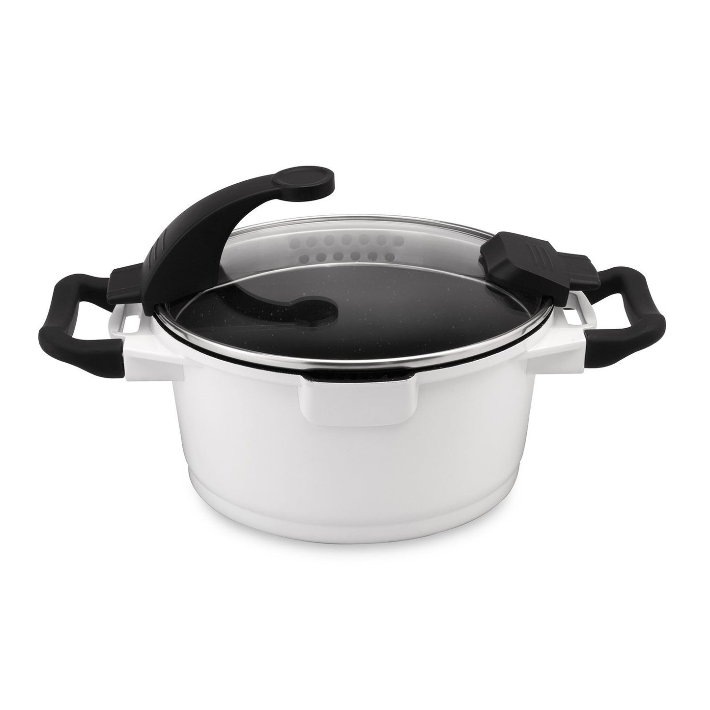 Berghoff Virgo Casserole with Cover - White, 16 cm - 2304914