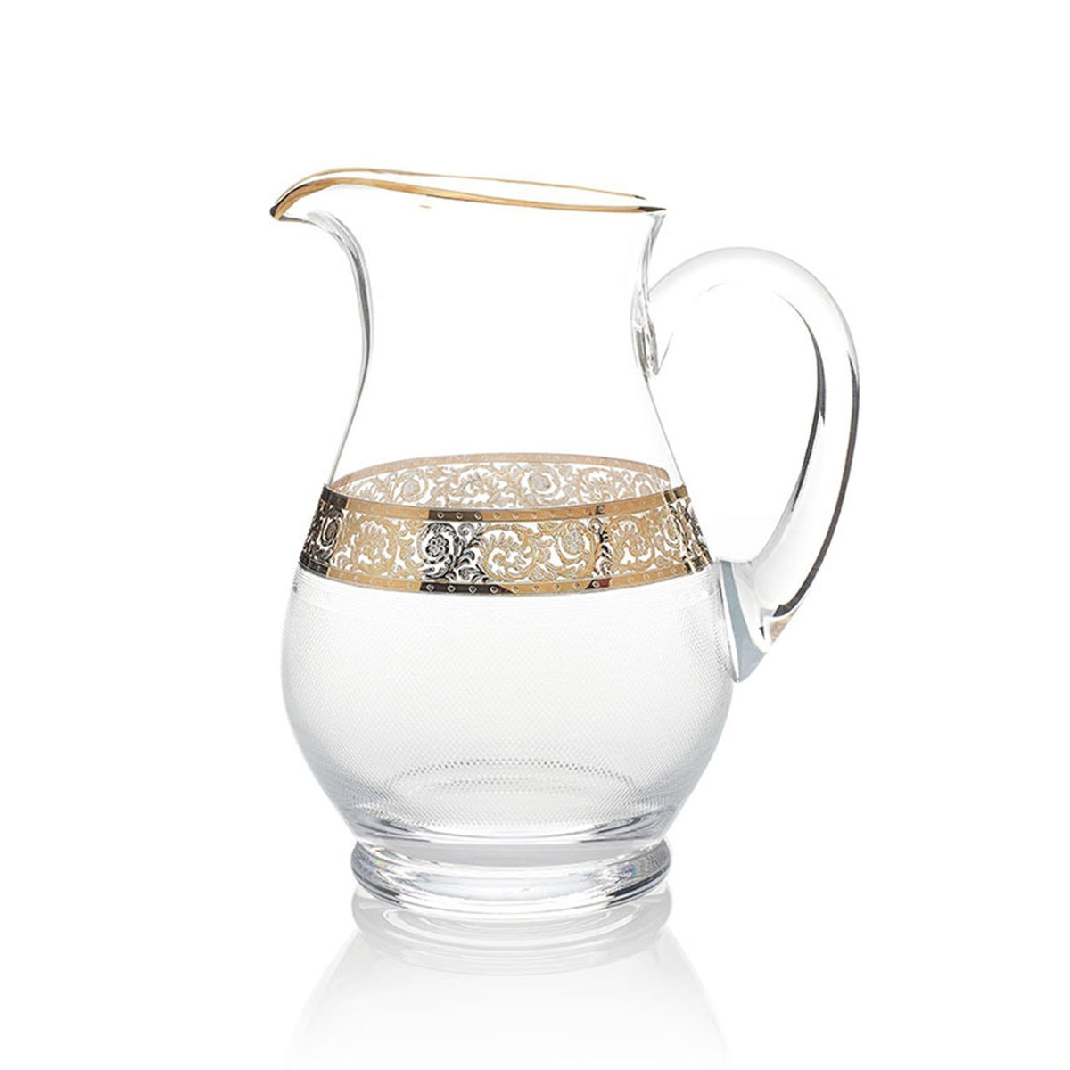 Combi Angelique Jug - Clear and Gold - G369Z-38C