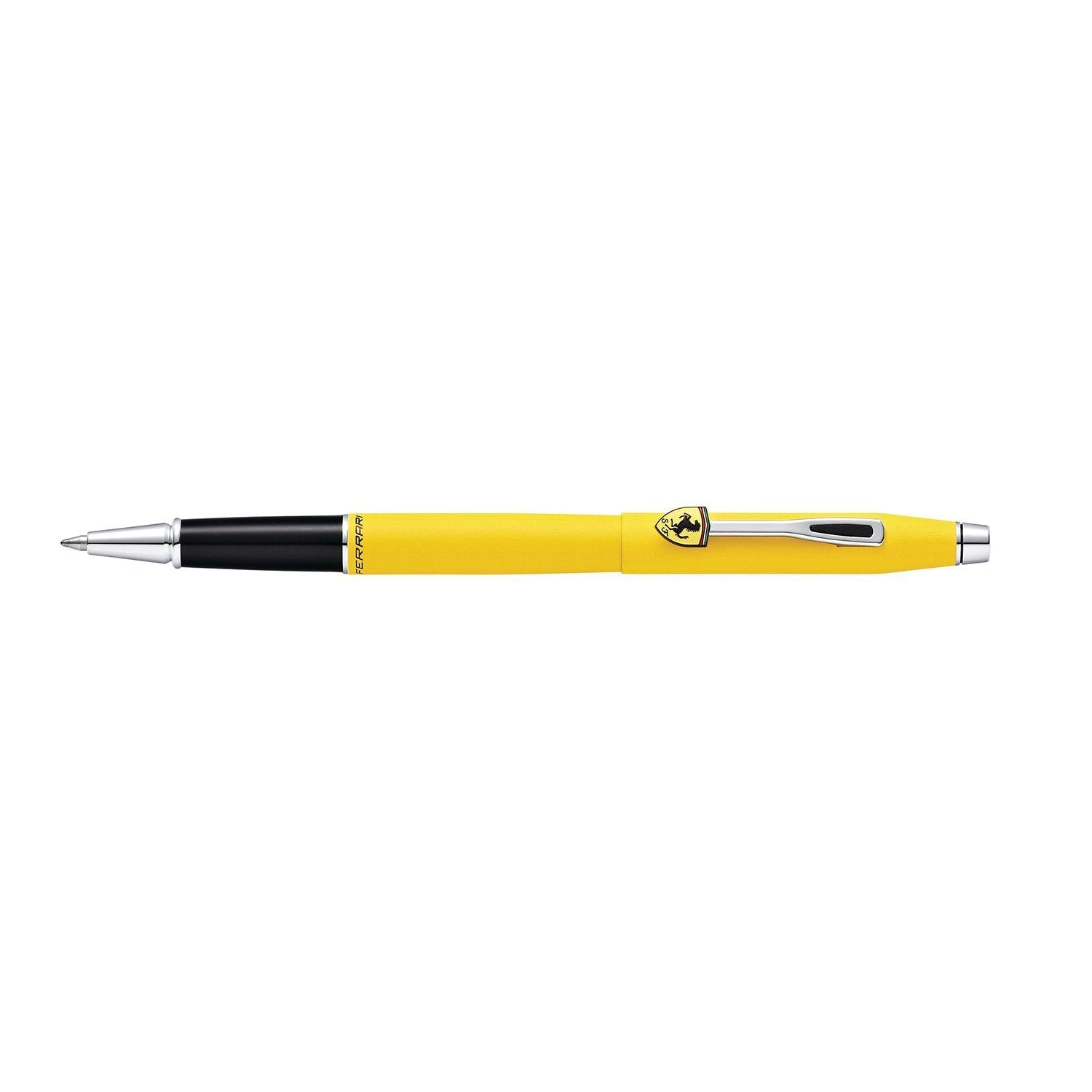 A. T. Cross Classic Century Collection for Scuderia Ferrari Matte Modena Yellow Lacquer Rollerball Pen - FR0085-118 - Jashanmal Home