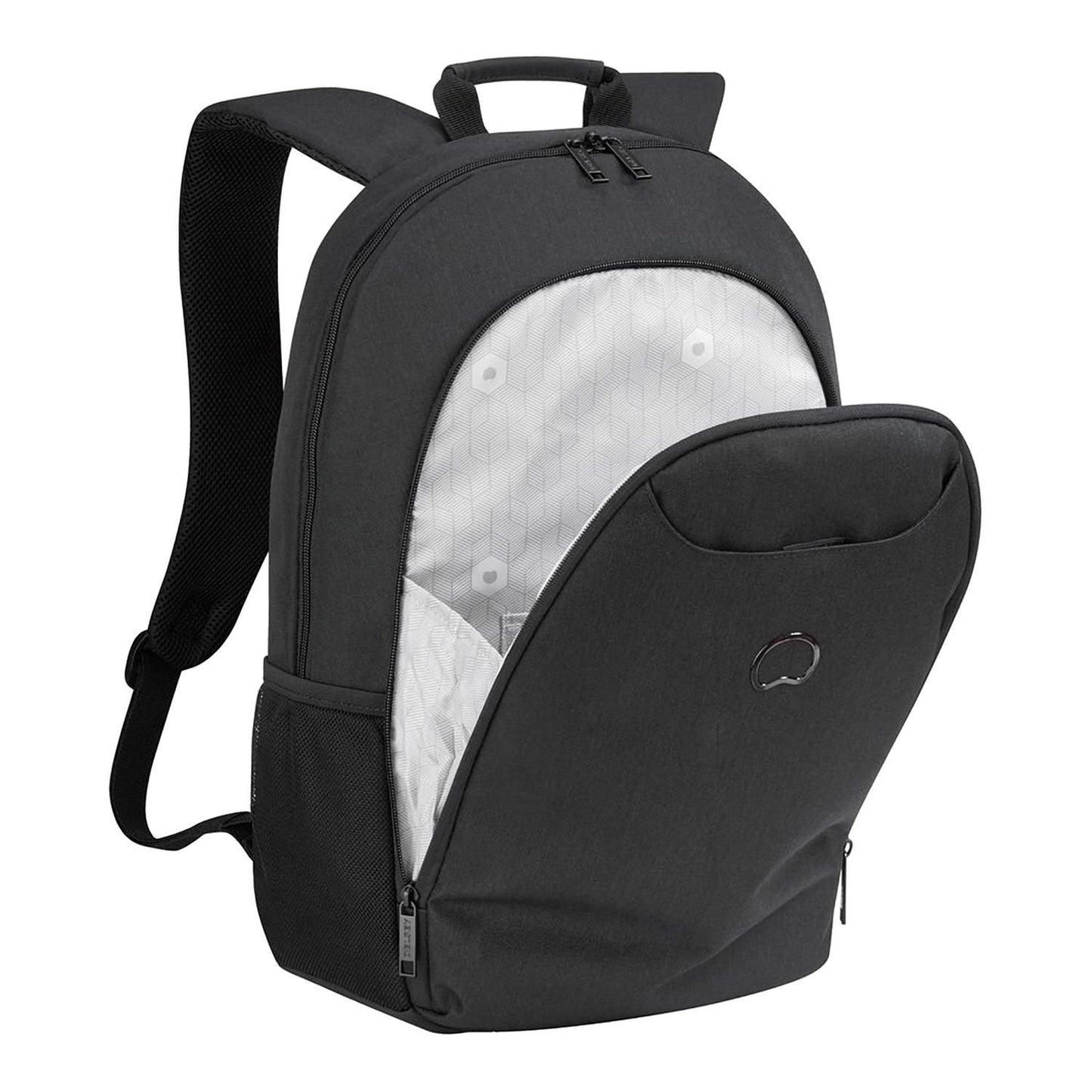Delsey Esplanade 2 Compartment PC Protection Backpack - Deep Black - 00394260350 BLK - Jashanmal Home