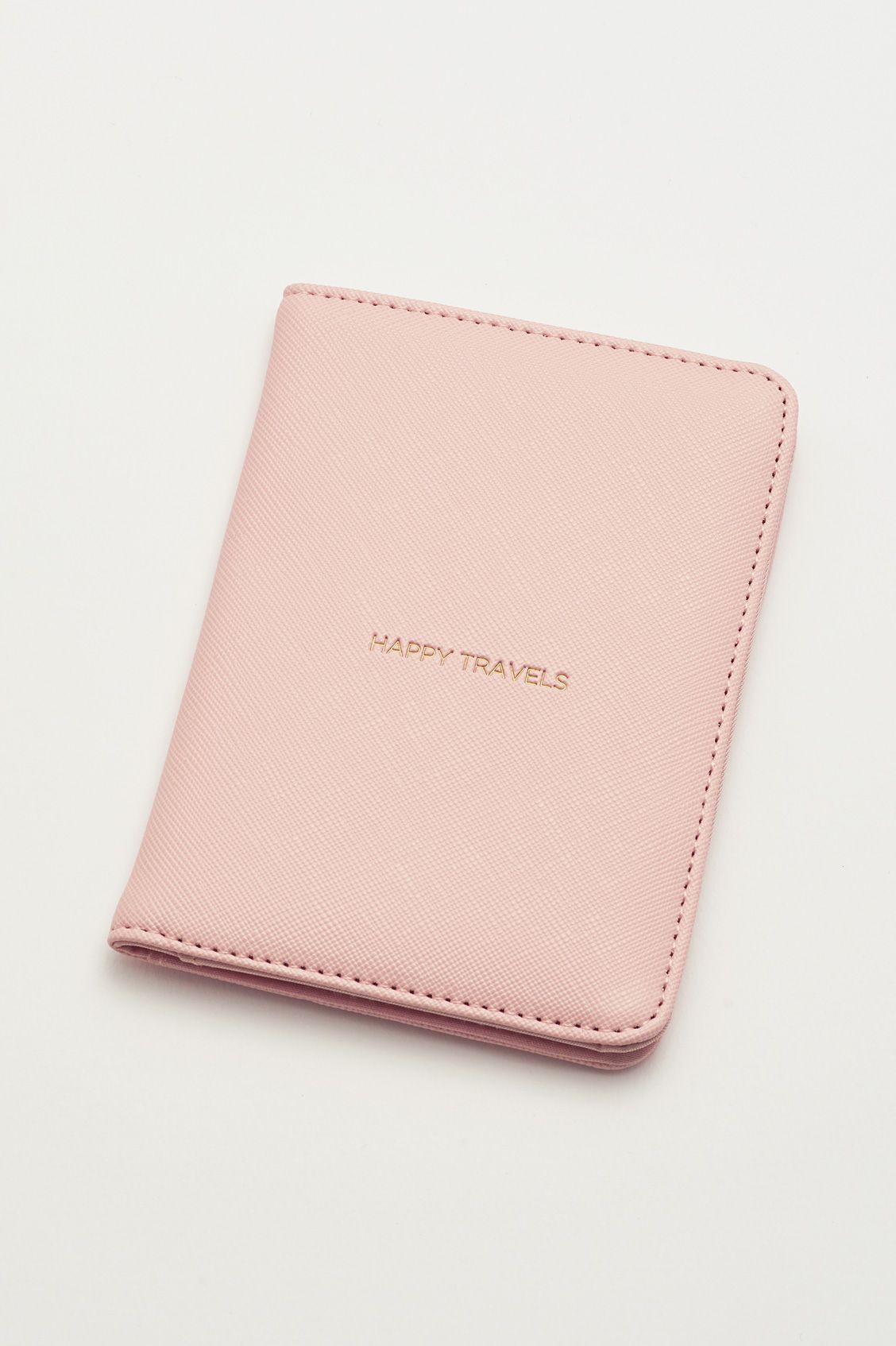ESTELLA BARTLETT HAPPY TRAVELS PASSPORT CASE EBP3102 BLUSH