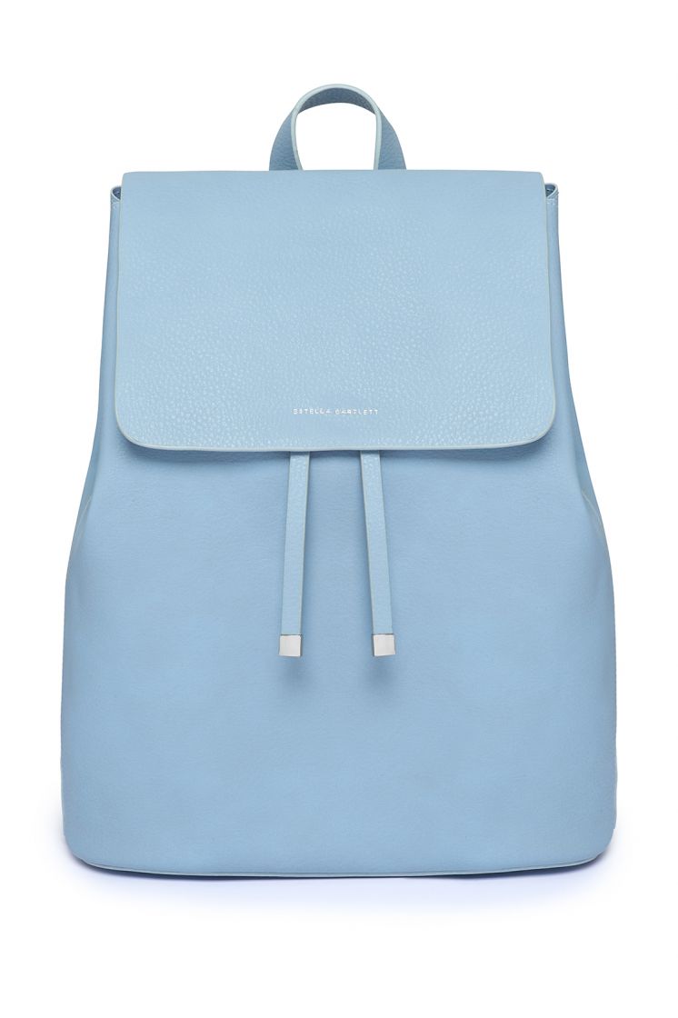 ESTELLA BARTLETT COPPERFIELD DRAWSTRING BACKPACK WITH STONE BAGTAG AND DINO CHARM EBP3516 SKY BLUE