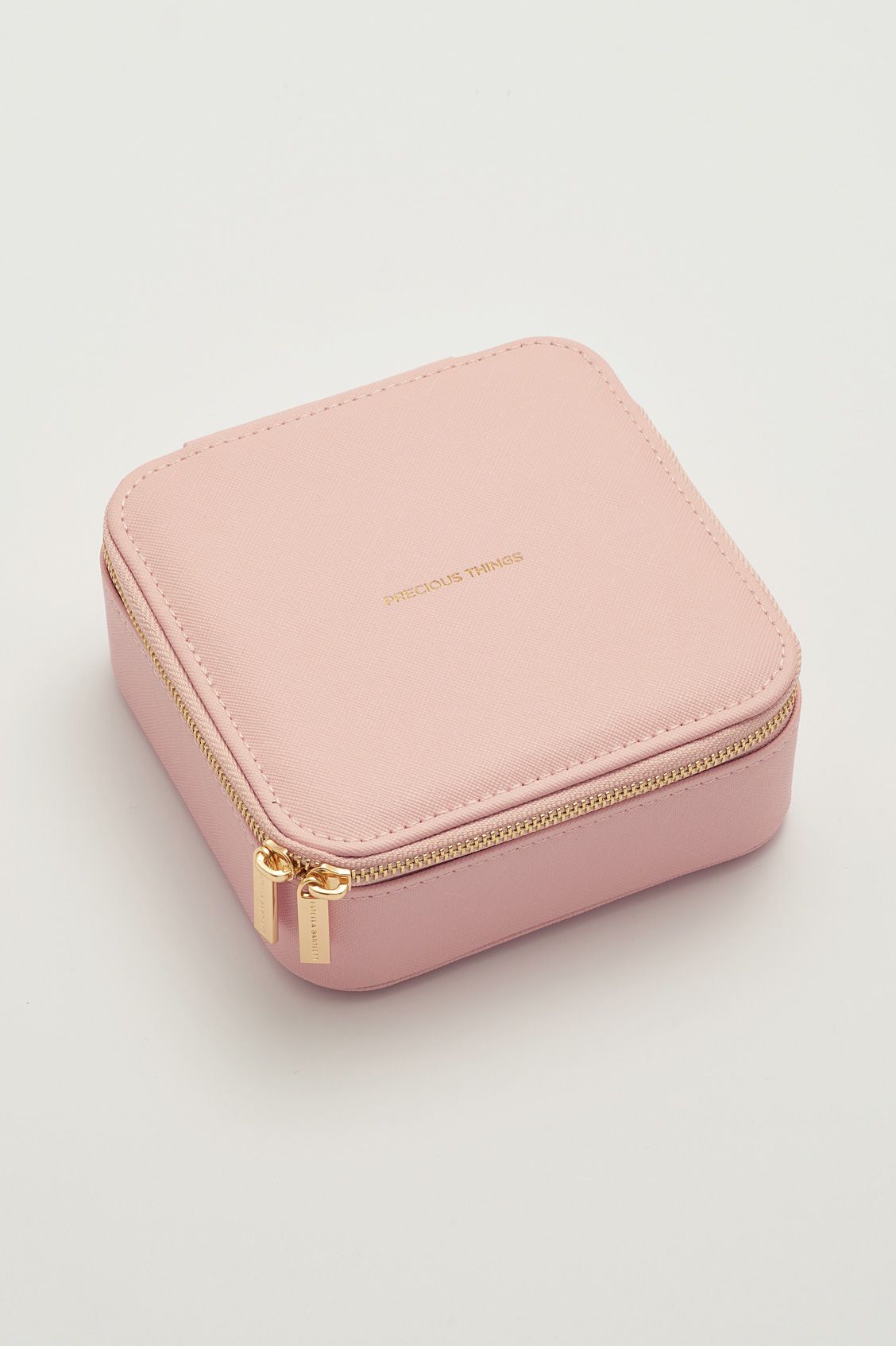 ESTELLA BARTLETT PRECIOUS THINGS SQUARE JEWELLERY BOX EBP3250 BLUSH