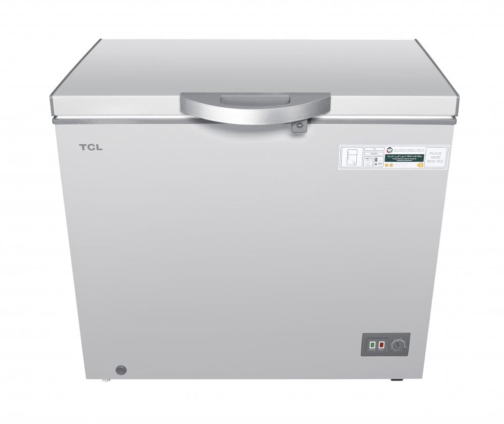 TCL 326LTR CHEST FREEZER MECHANICAL, SILVER, F326CFSL