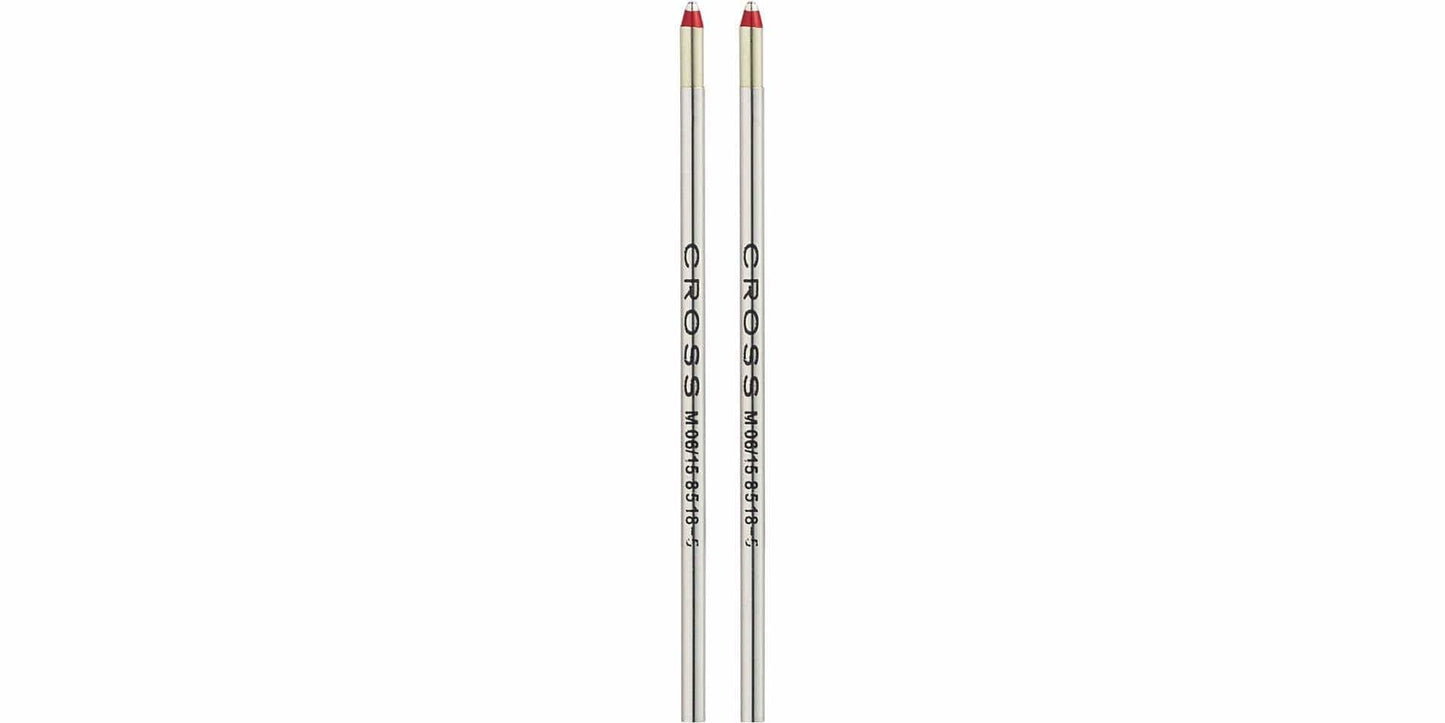CROSS MICRO REFILLS MEDIUM RED 8515-5