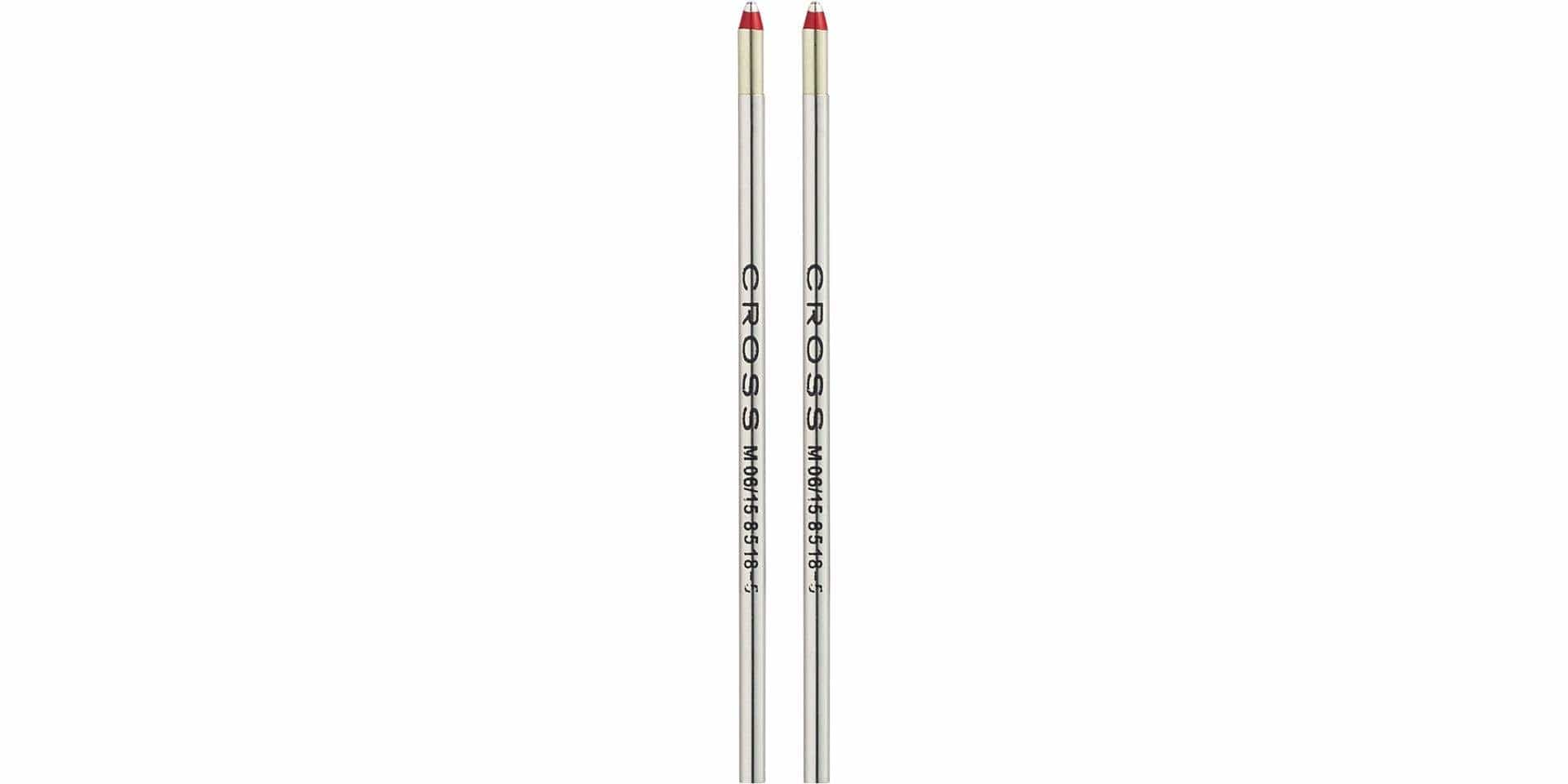 CROSS MICRO REFILLS MEDIUM RED 8515-5