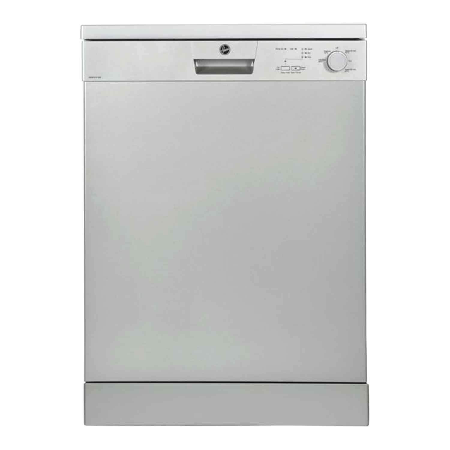 HOOVER 12 PLACE SETTING DISHWASHER 5 PROGRAMS SILVER