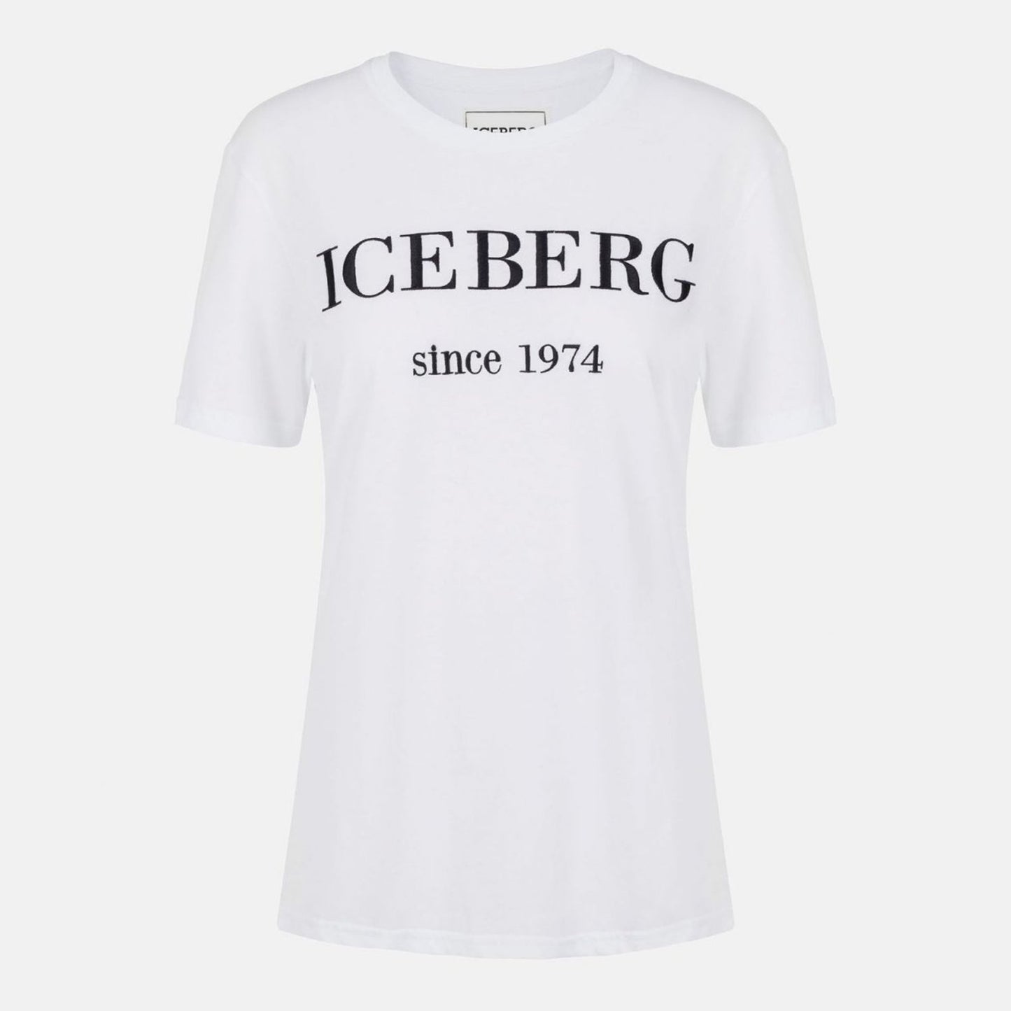 Iceberg Embroidered Logo T-Shirt - White - I2P-F09A6331-1101-40