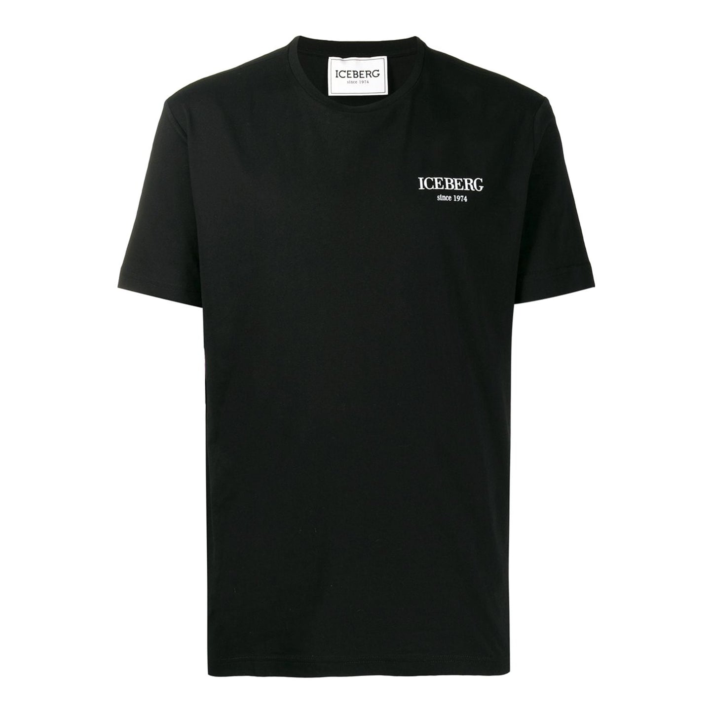Iceberg Back Printed Logo T-Shirt - Black - I1P-F0296301-9000-S