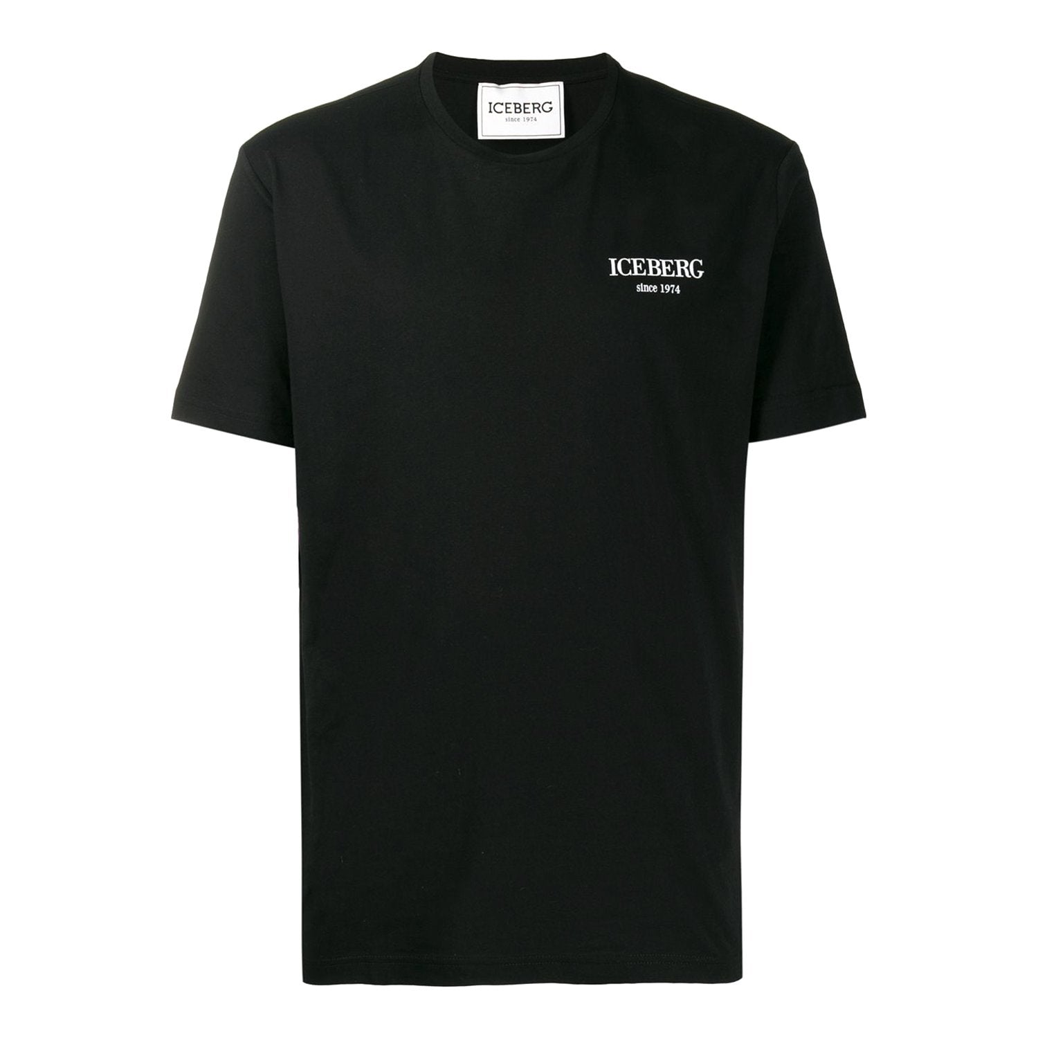 Iceberg Back Printed Logo T-Shirt - Black - I1P-F0296301-9000-S