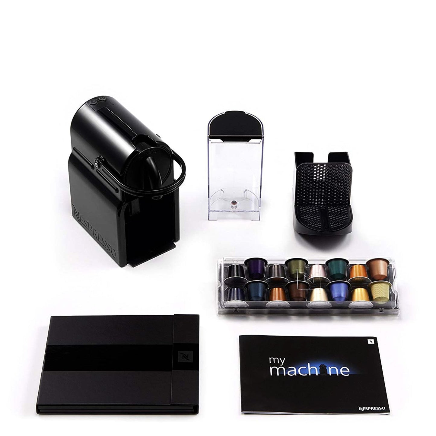 Nespresso Inissia Black Coffee Machine - D40-ME-BK-NE - Jashanmal Home