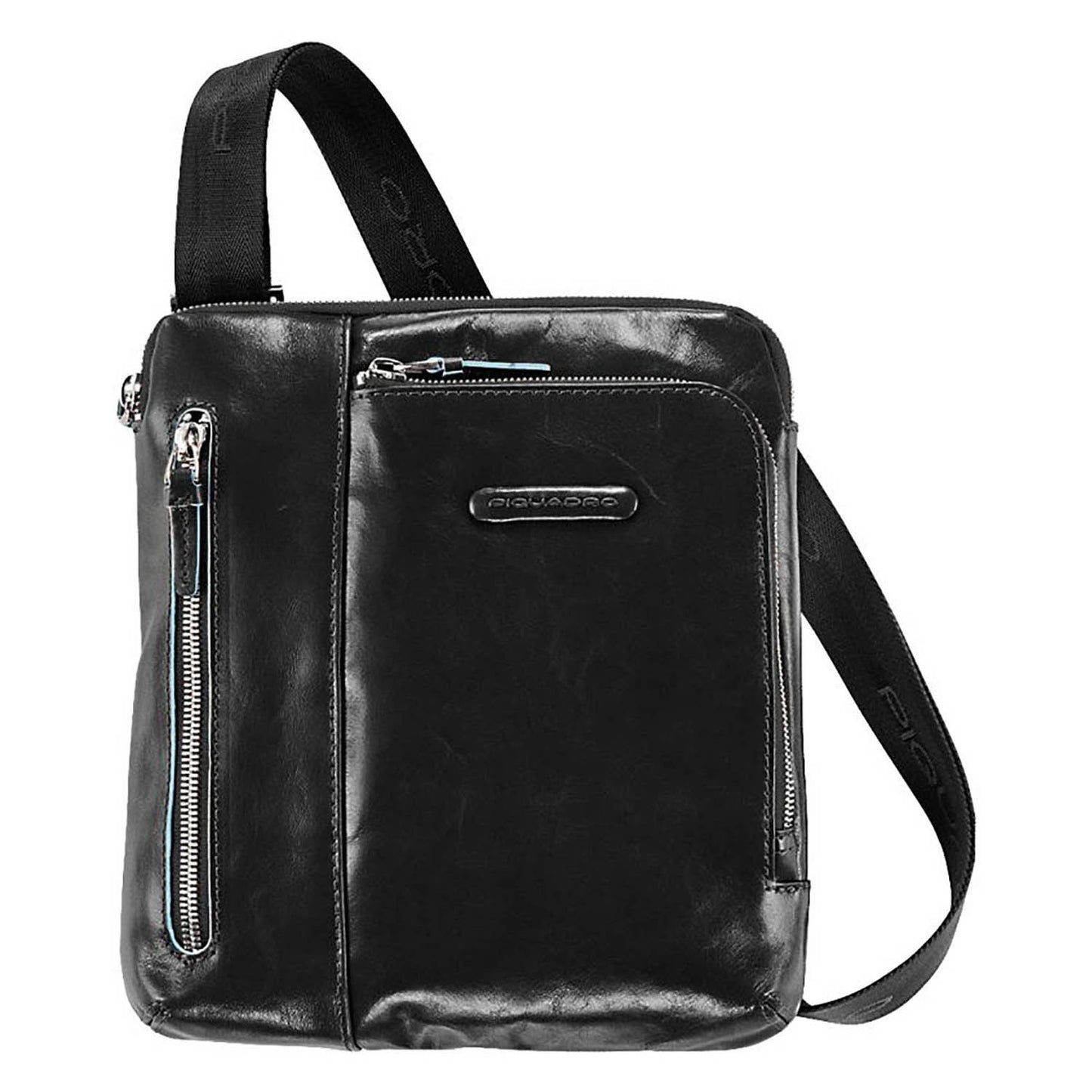Piquadro Blue Square Crossbody Bag with Ipad Compartment - Black - CA1816B2/N - Jashanmal Home