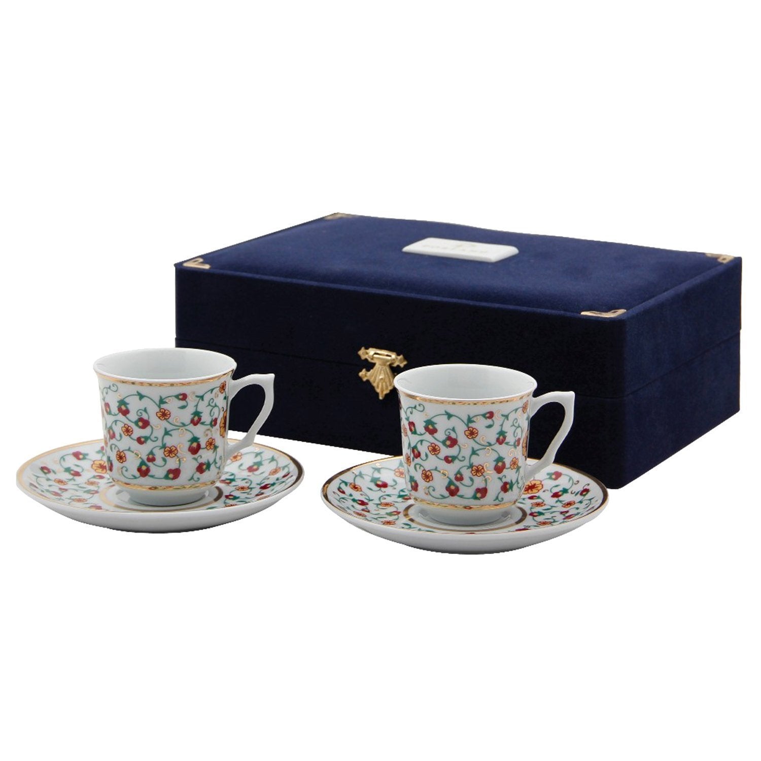 Porland Porselen Gulbahar Coffee Set - Multicolour, 4 Piece - 04A+P008364
