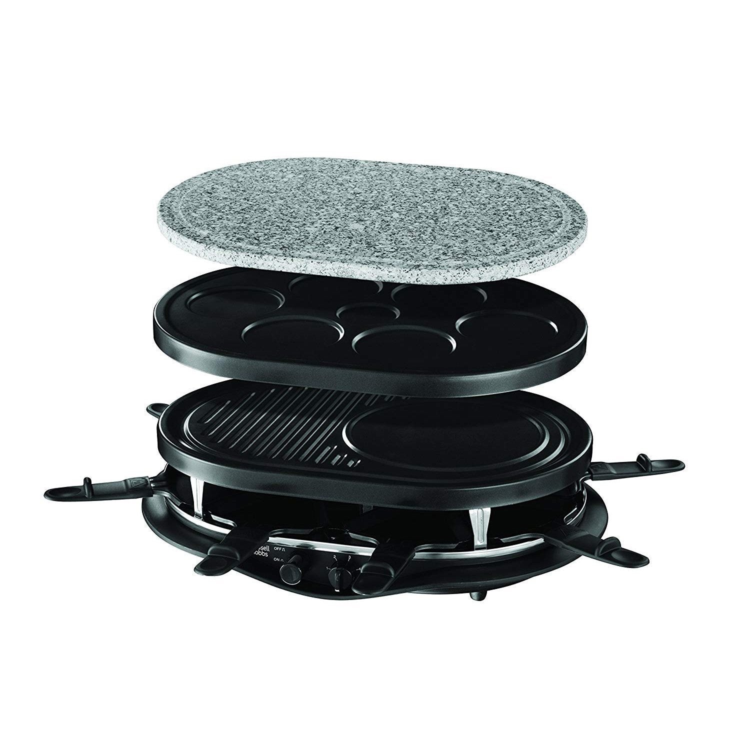 Russell Hobbs Occasions 8 Pan Raclette - 21000 - Jashanmal Home