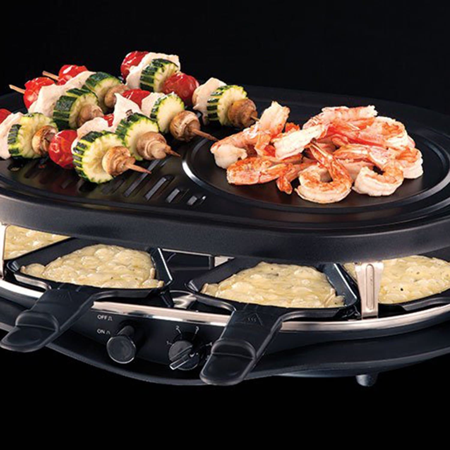 Russell Hobbs Occasions 8 Pan Raclette - 21000 - Jashanmal Home