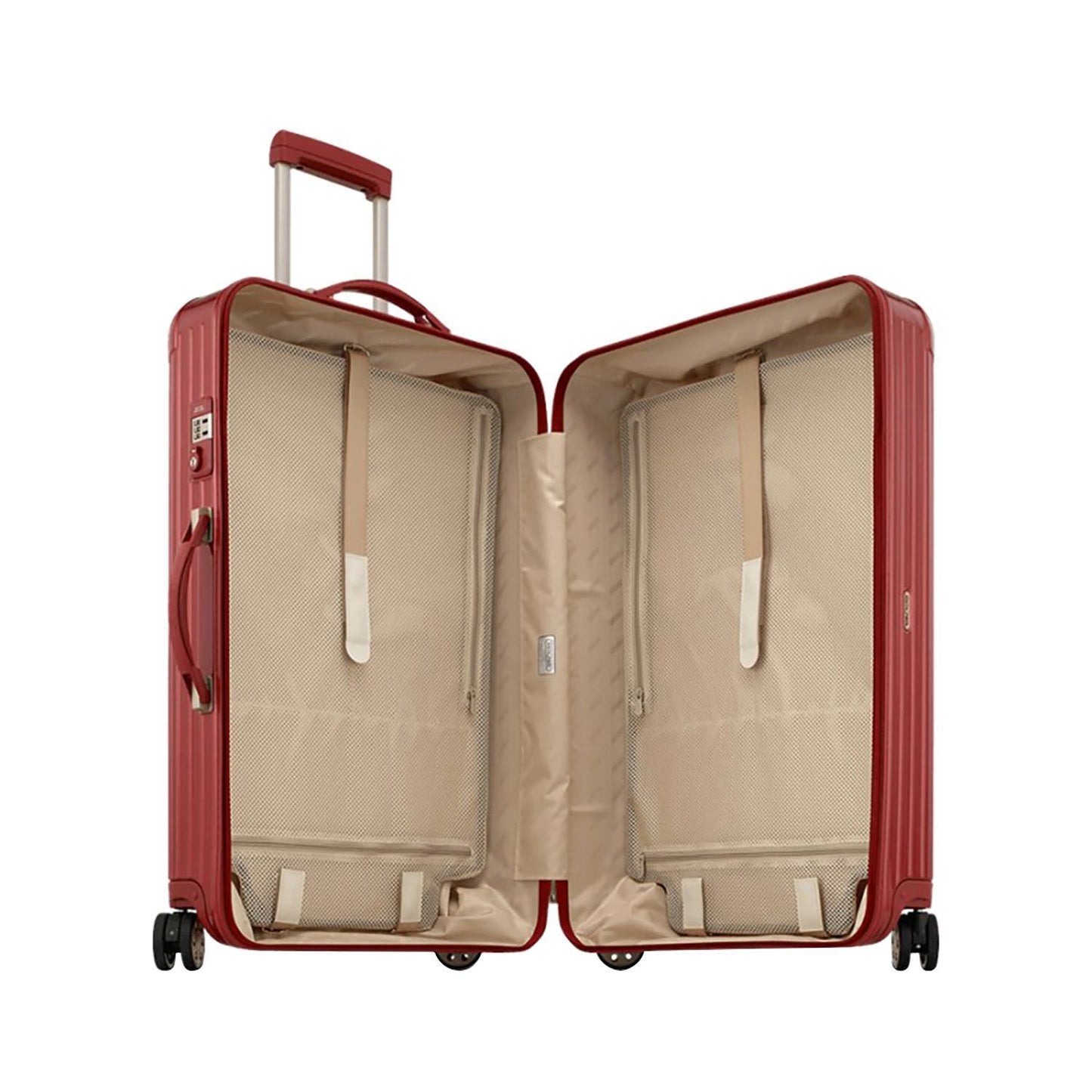 Rimowa Salsa Deluxe E-Tag Multiwheel Trolley Bag - Orient Red - 831.73.53.5 RED - Jashanmal Home